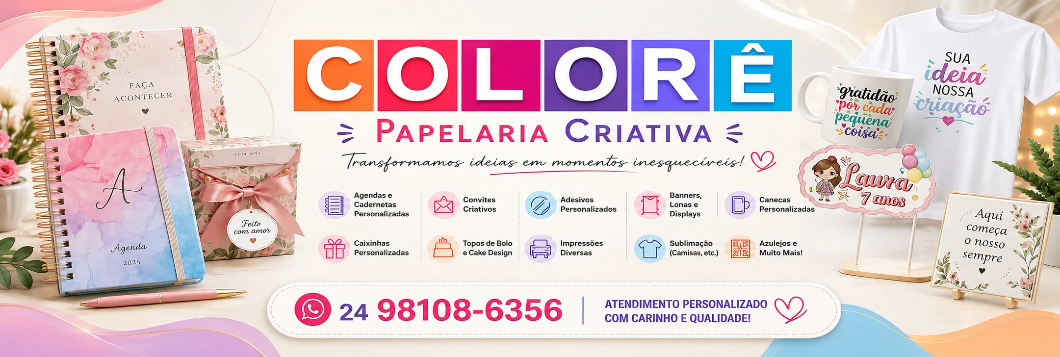 Destaques da Colorê Papelaria Criativa